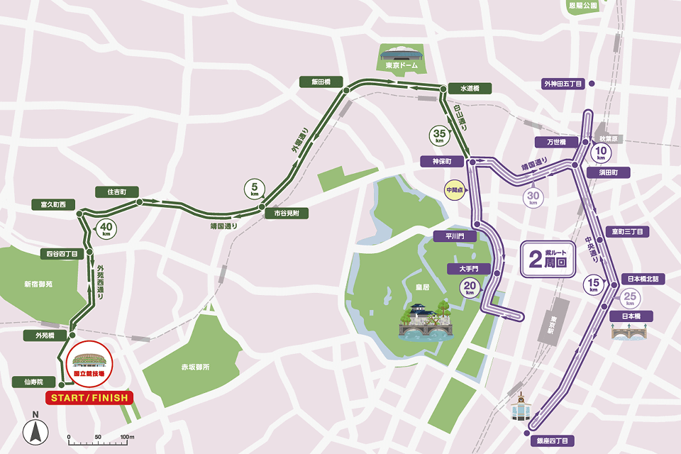 マラソンコース